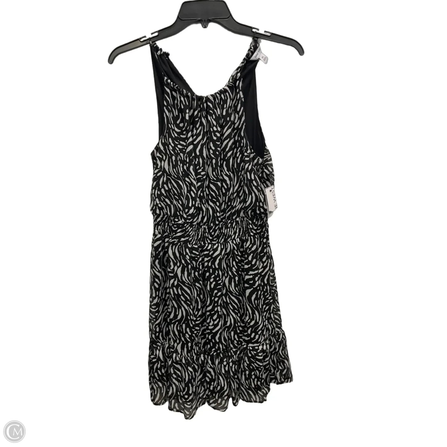 Dress Casual Midi By Nine West In Black & White, Size: Xs