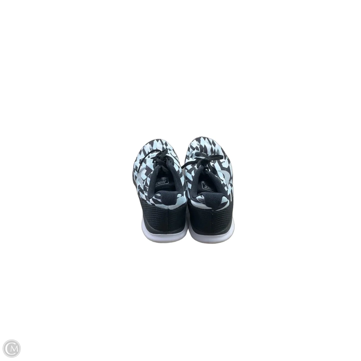 Shoes Sneakers By Nike In Black & Grey, Size: 7.5