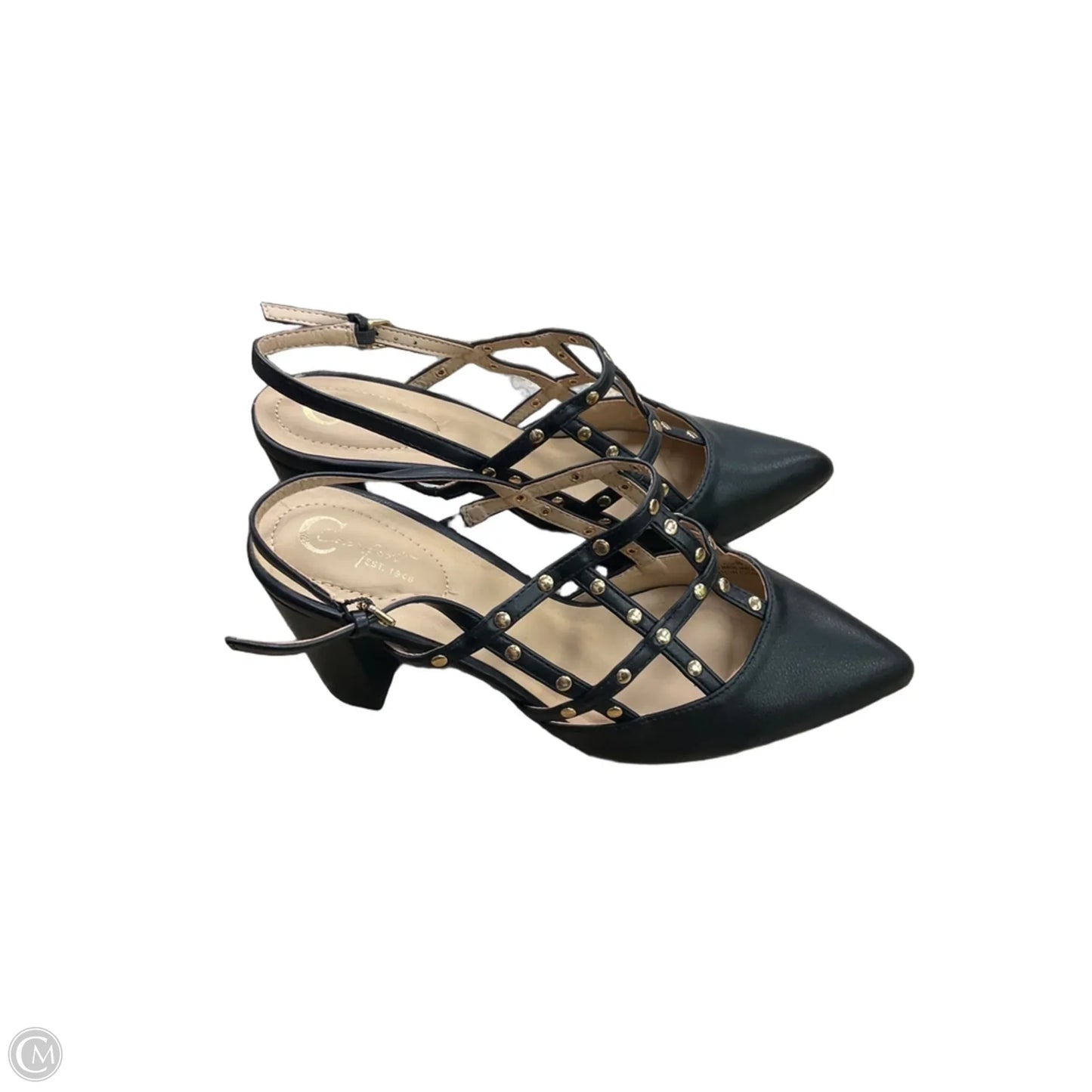 Shoes Heels Block By Clothes Mentor In Black, Size: 7.5