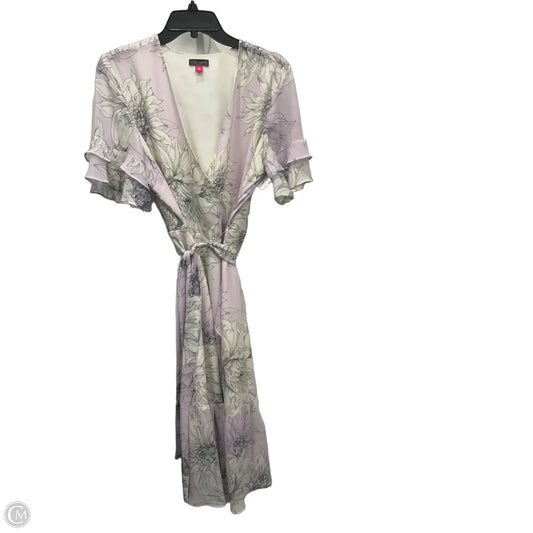 Dress Casual Midi By Vince Camuto In Floral Print, Size: M