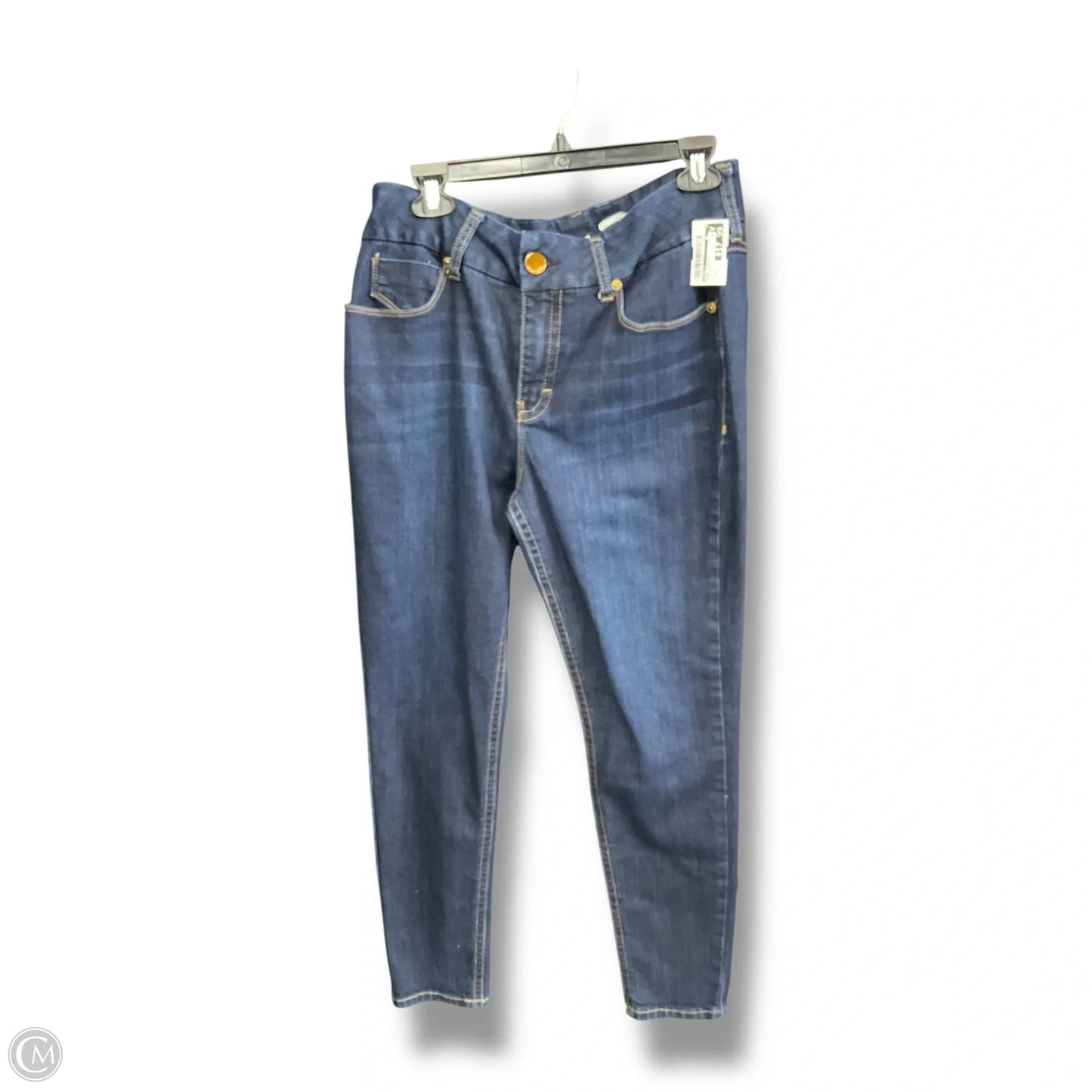 Jeans Straight By Seven 7 In Blue Denim, Size: 14
