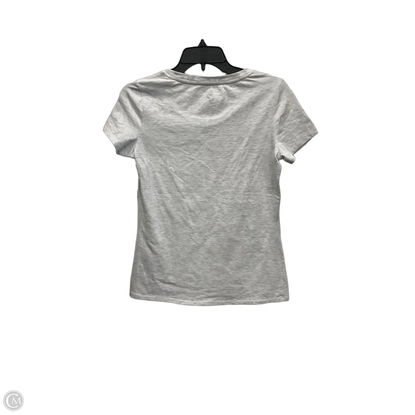 Top Short Sleeve By Tommy Hilfiger In Grey, Size: Xs