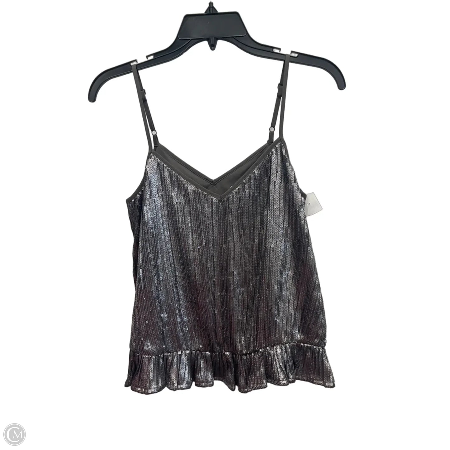 Top Sleeveless By Anthropologie In Grey, Size: Xs