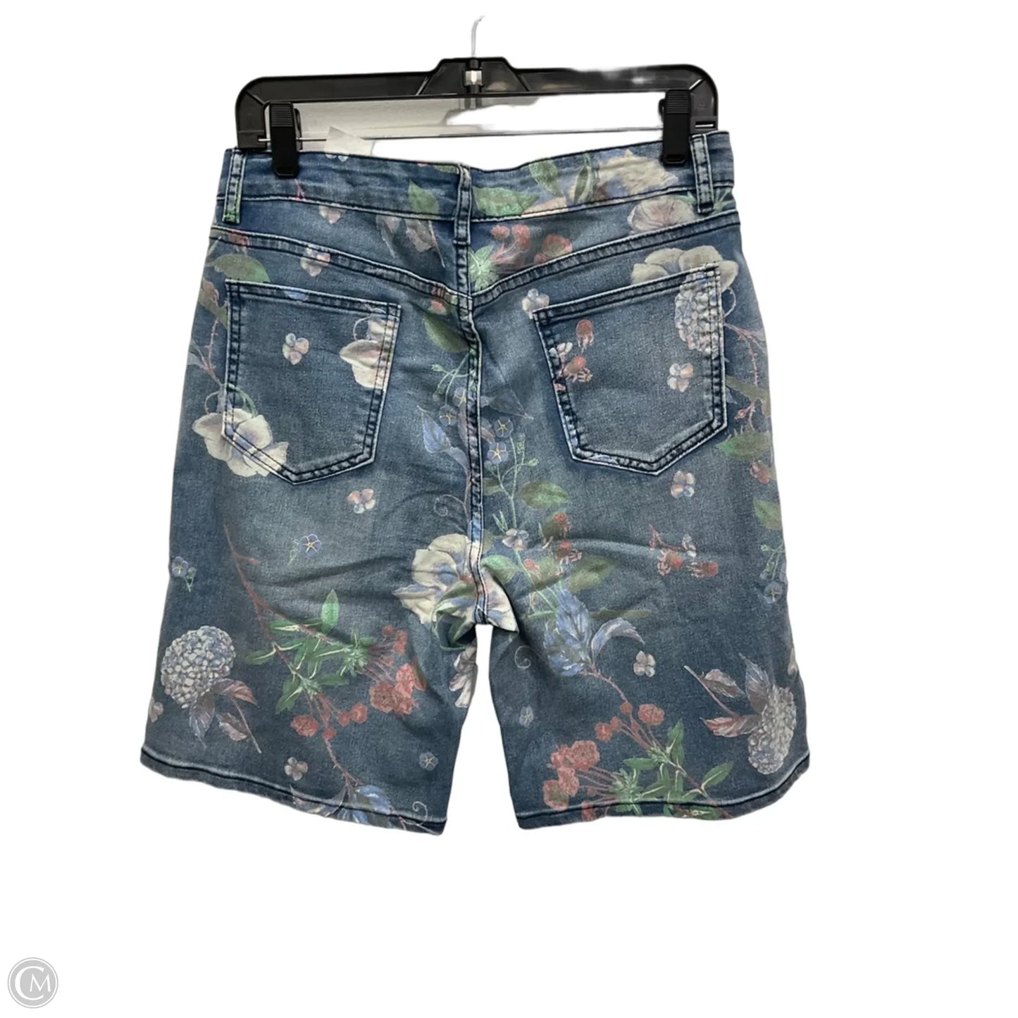 Shorts By Clothes Mentor In Blue Denim, Size: 16