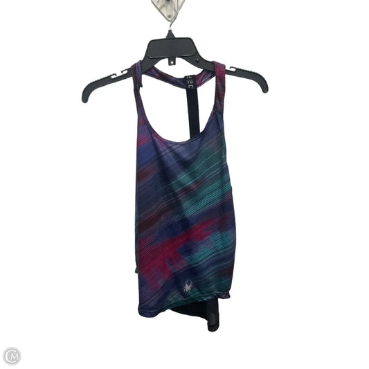 Athletic Tank Top By Spyder In Multi-colored, Size: S