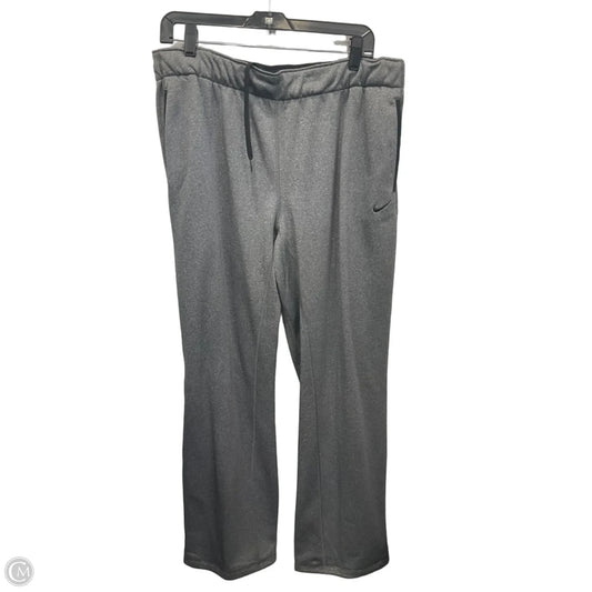 Athletic Pants By Nike In Grey, Size: Xl