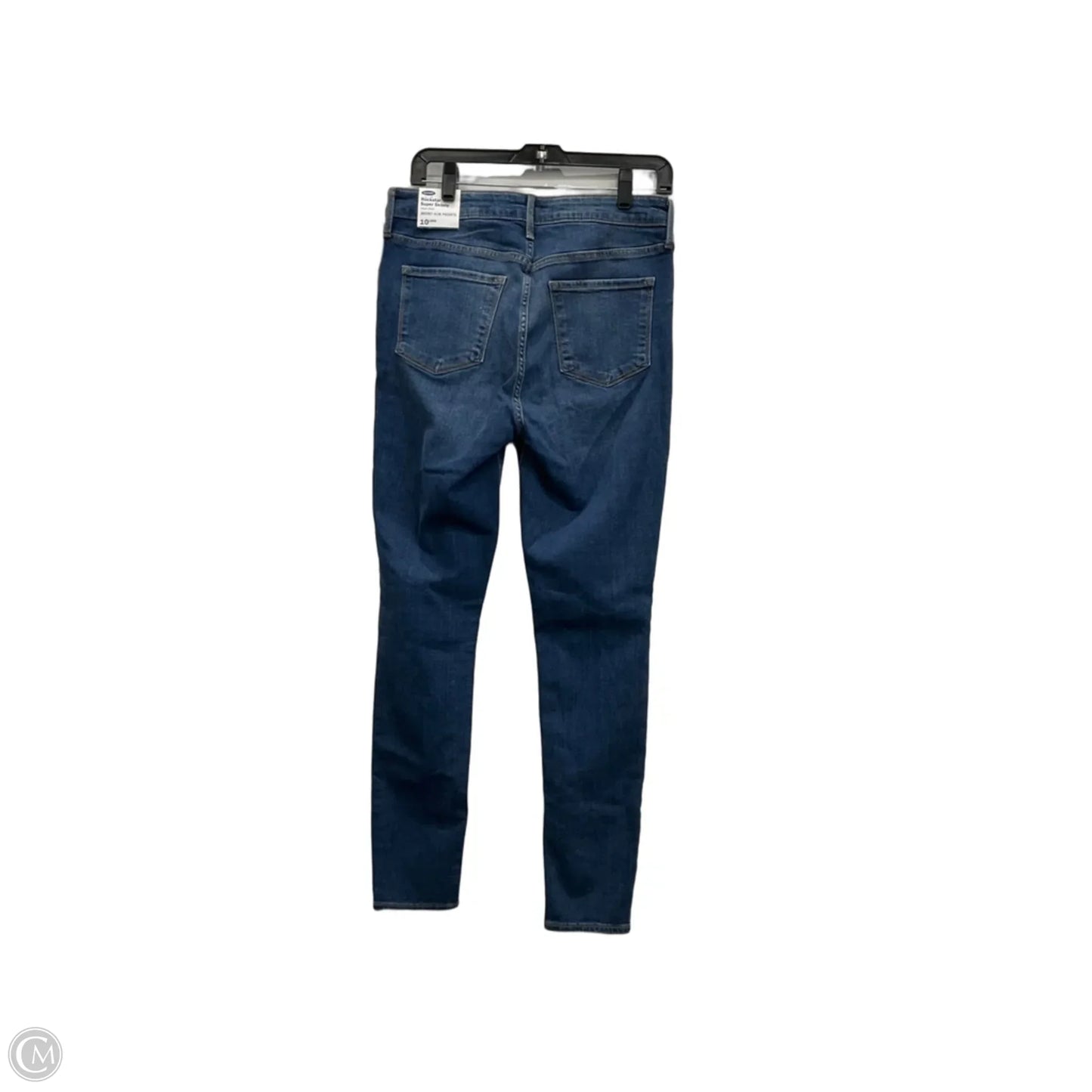 Jeans Straight By Old Navy In Blue Denim, Size: 10l