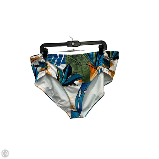 Swimsuit Bottom By Calia In Multi-colored, Size: Xxl