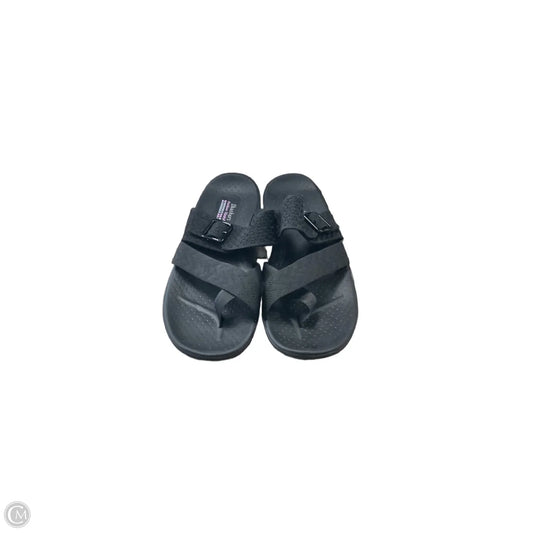 Shoes Flats By Skechers In Black, Size: 9