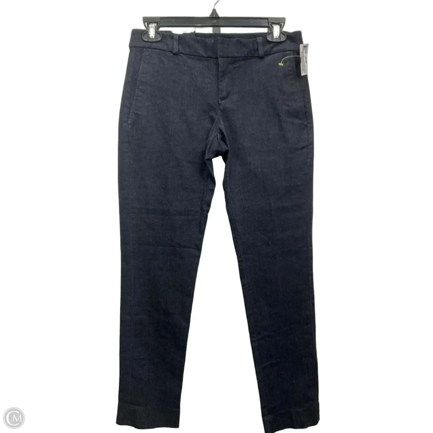 Jeans Straight By Banana Republic In Blue Denim, Size: 0
