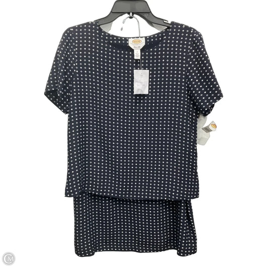 Skirt Set 2pc By Talbots In Polkadot Pattern, Size: 8