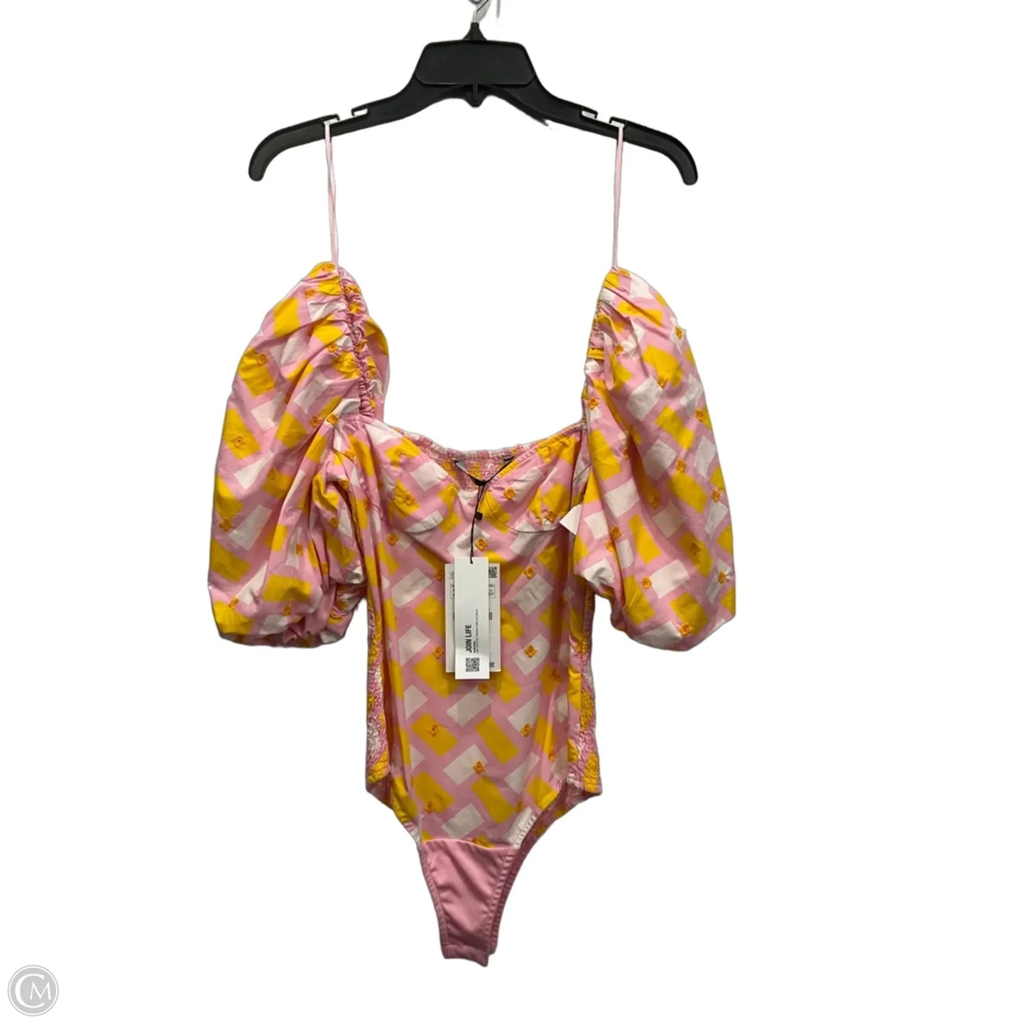 Bodysuit By Zara In Pink, Size: Xs