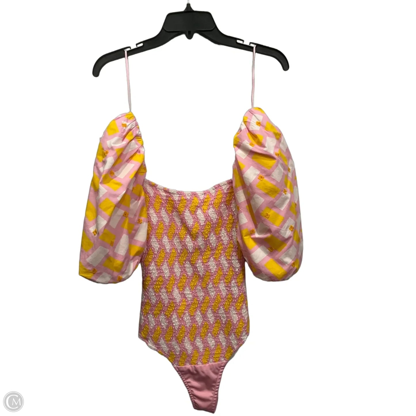 Bodysuit By Zara In Pink, Size: Xs