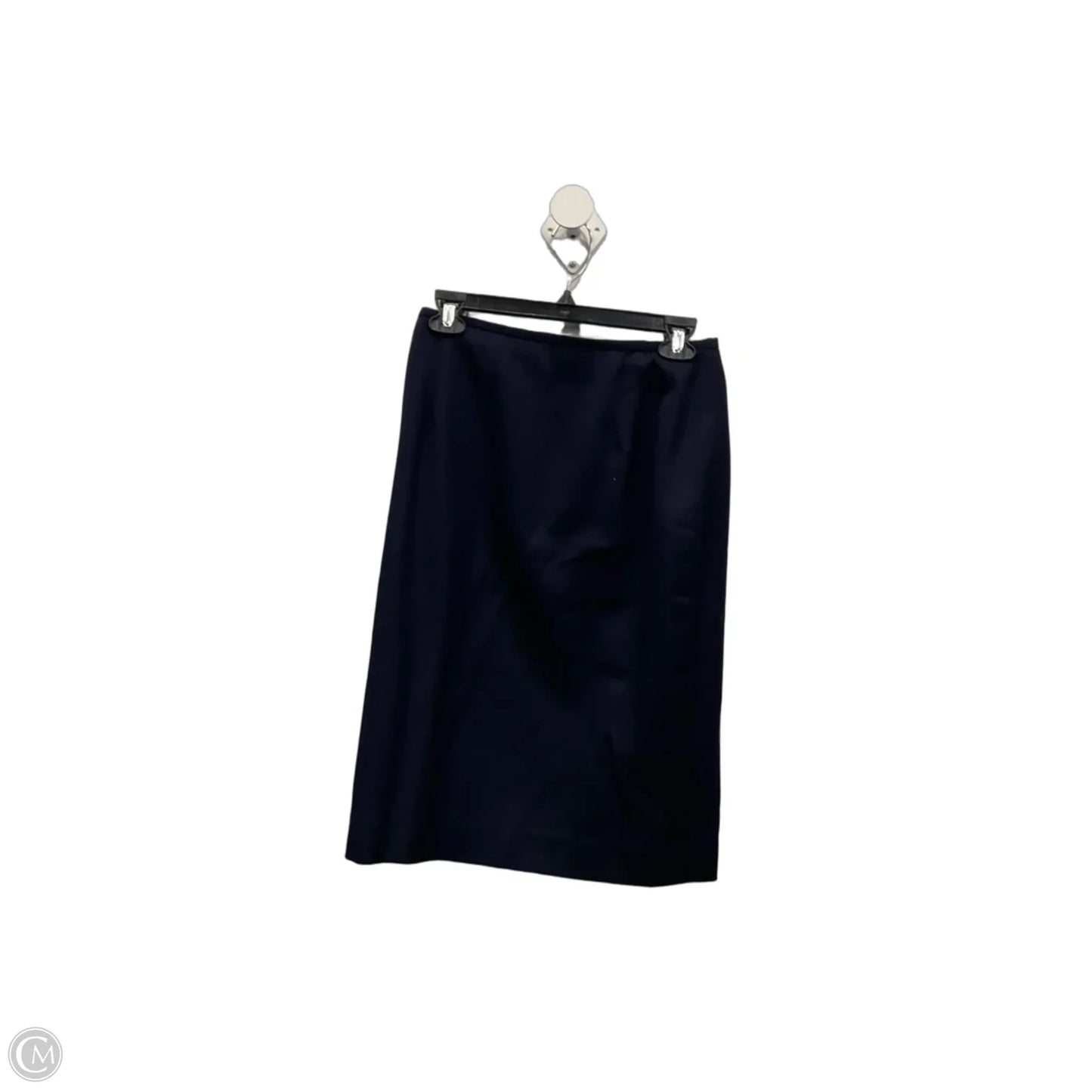 Skirt Midi By Lauren By Ralph Lauren In Navy, Size: 10