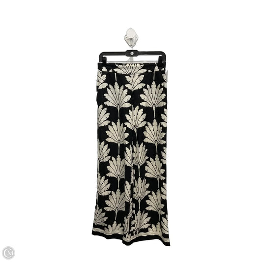 Pants Lounge By Loft In Black & Cream, Size: 2