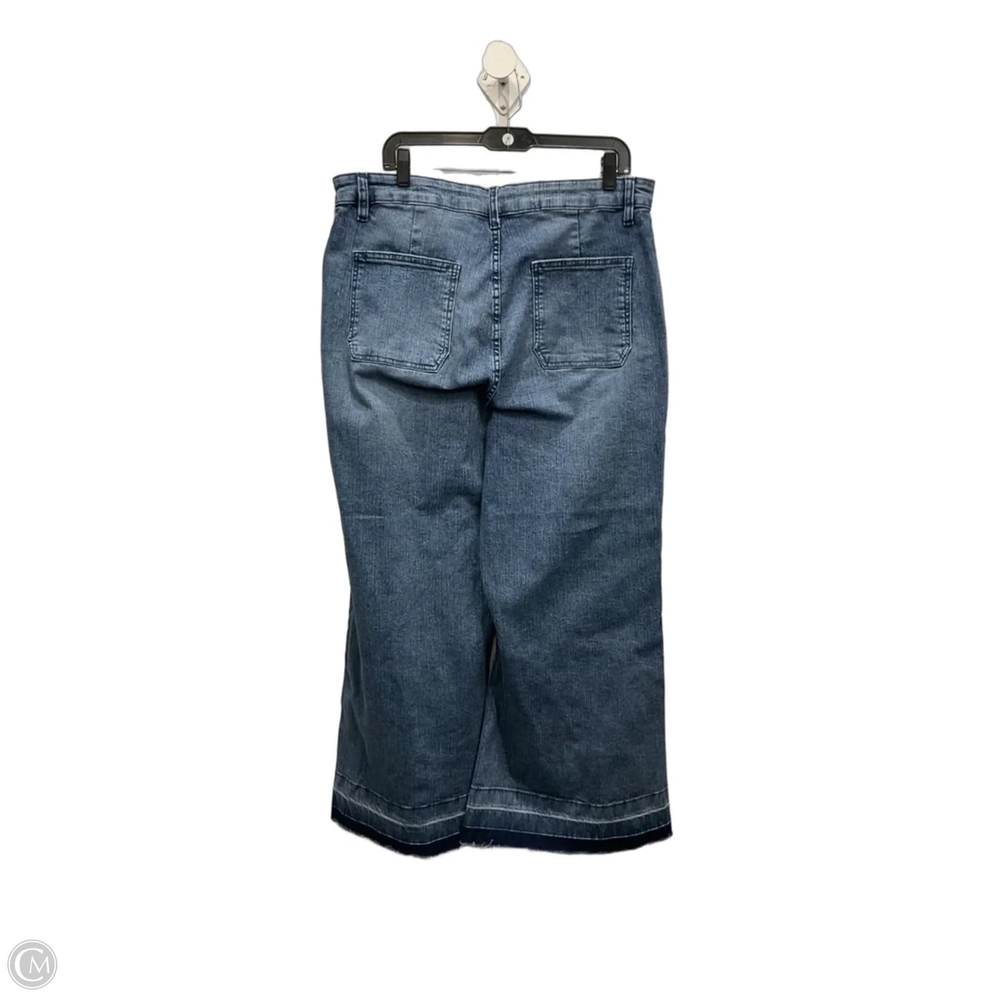 Jeans Wide Leg By Torrid In Blue Denim, Size: 16