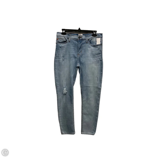 Jeans Straight By Hudson In Blue Denim, Size: 8