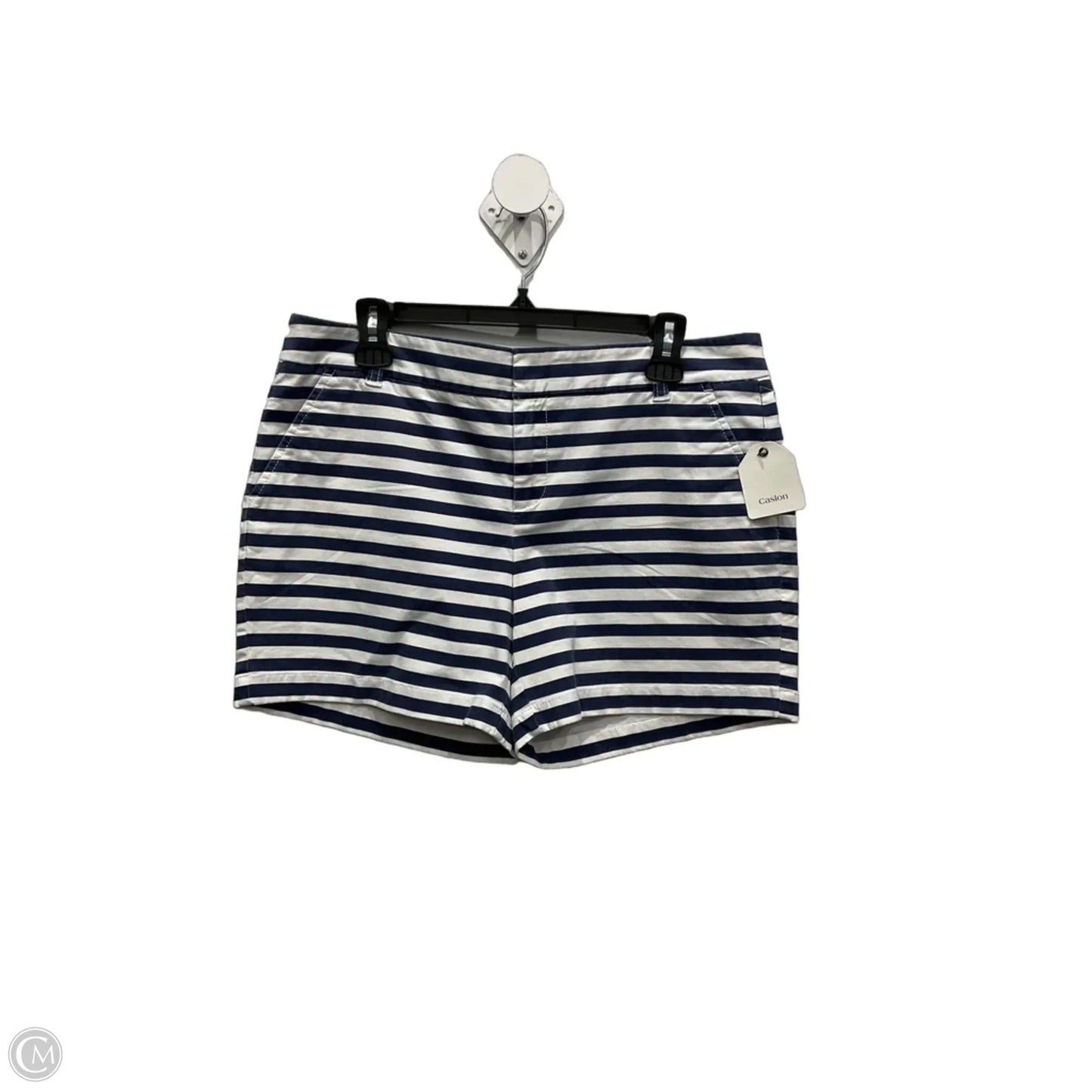 Shorts By Caslon In Striped Pattern, Size: 10