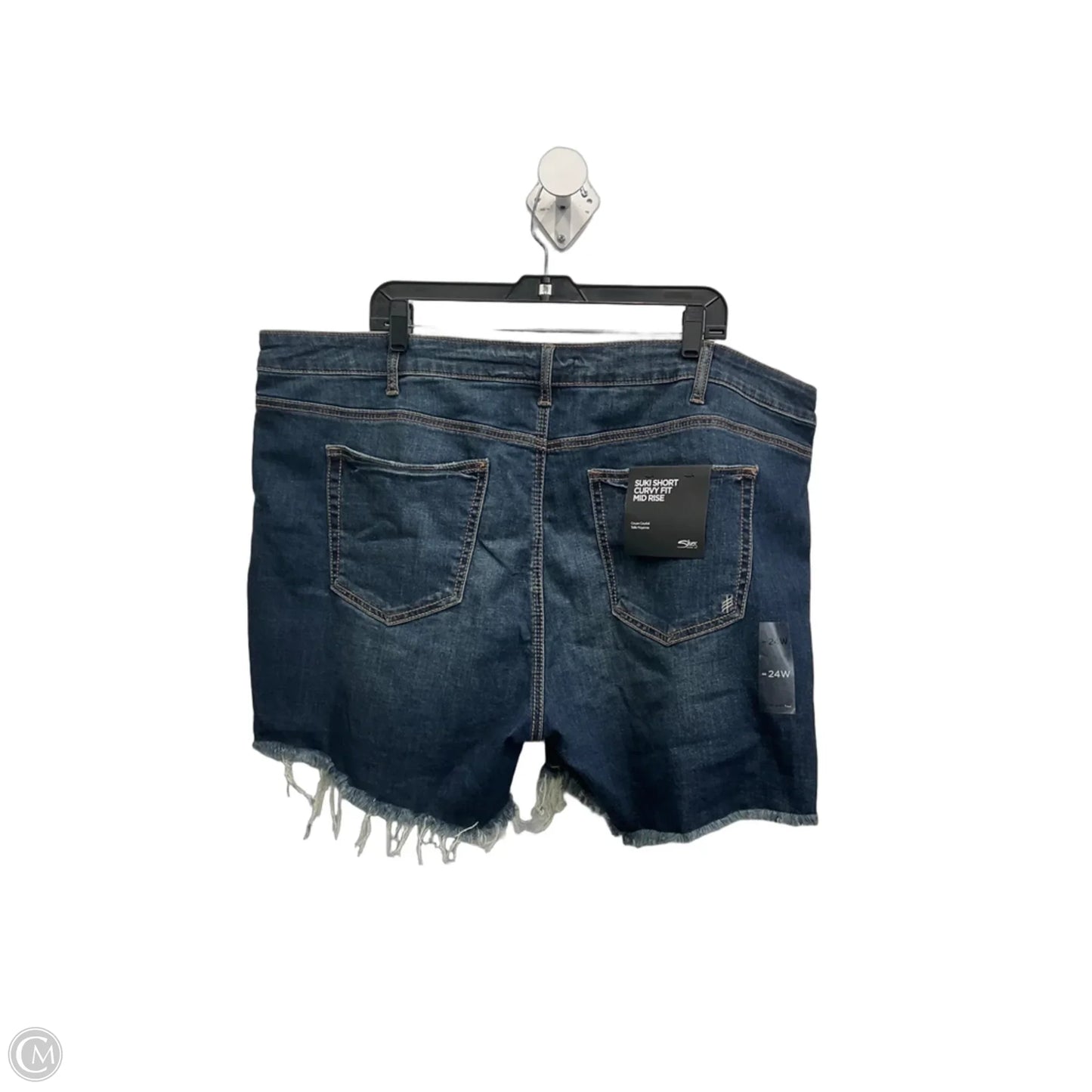 Shorts By Clothes Mentor In Blue Denim, Size: 24