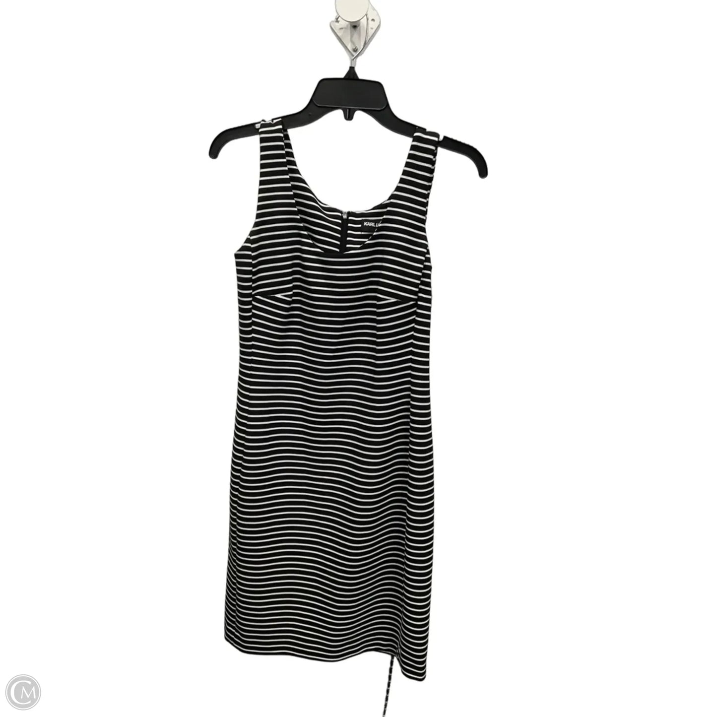 Dress Designer By Karl Lagerfeld In Striped Pattern, Size: 0