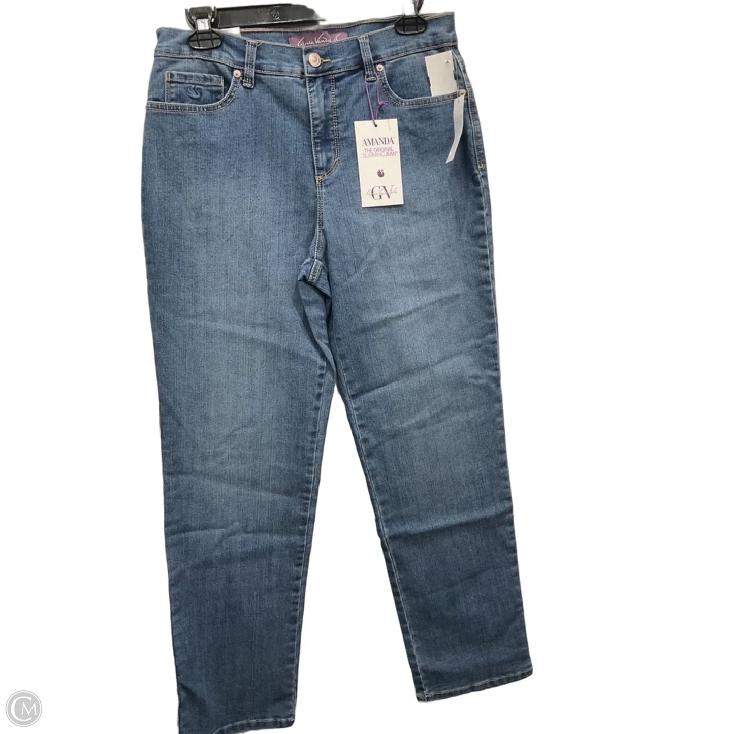 Jeans Boot Cut By Gloria Vanderbilt In Blue Denim, Size: 8p