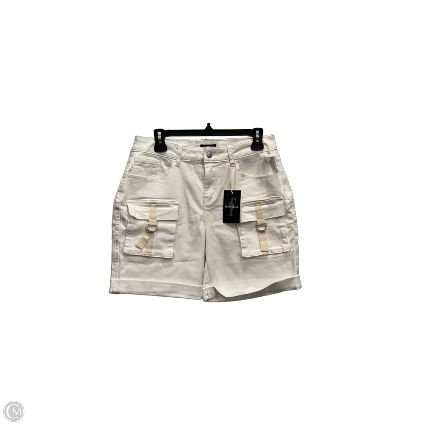 Shorts By Clothes Mentor In Ivory, Size: 12