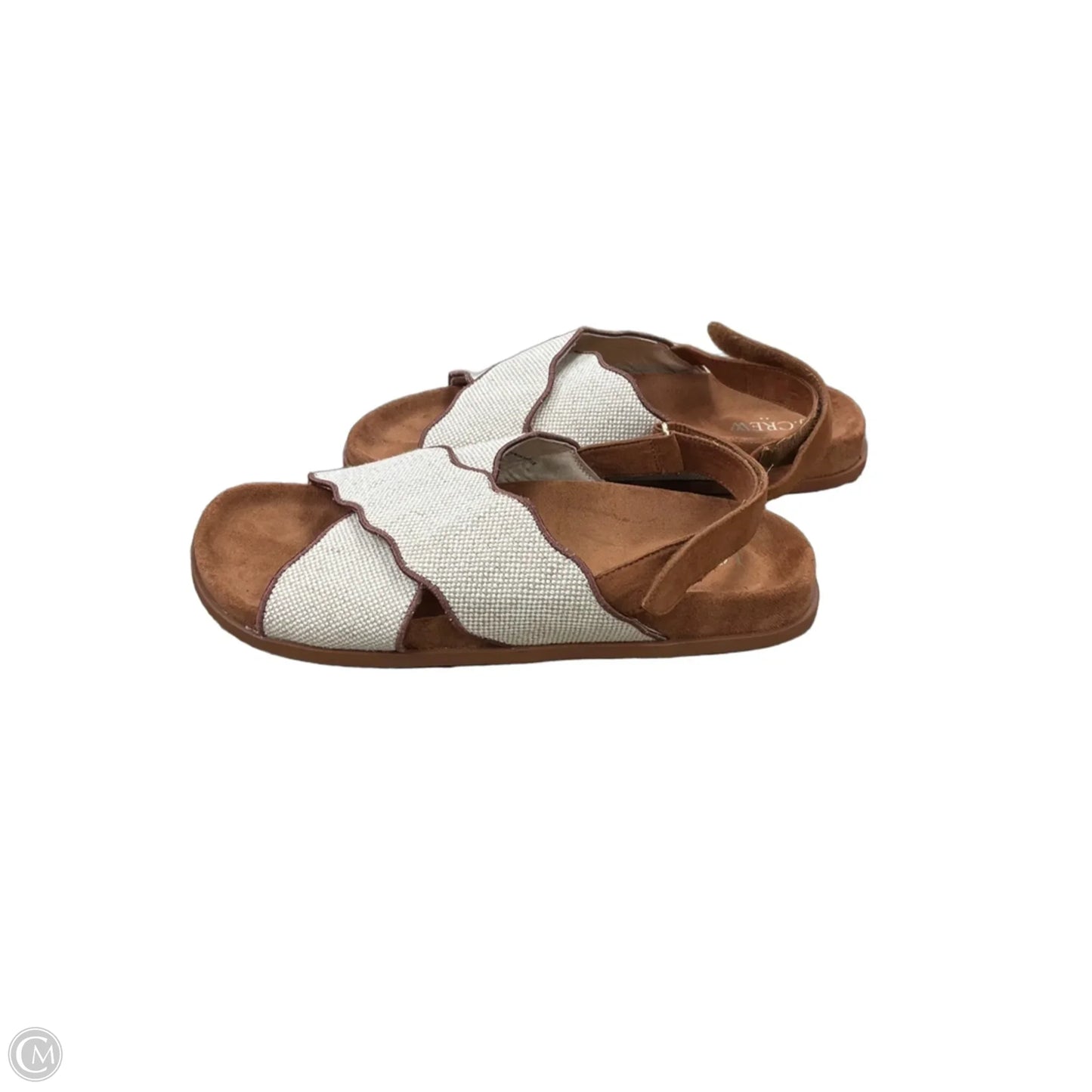 Sandals Flats By J. Crew In Tan, Size: 7.5