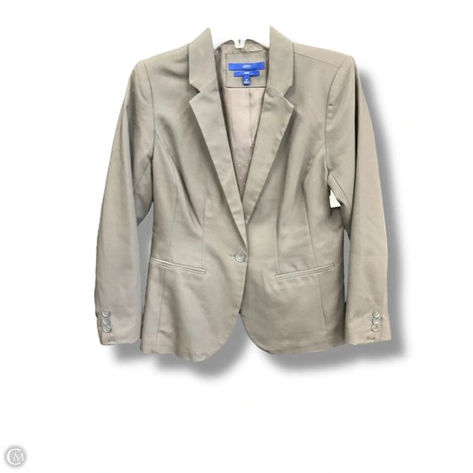 Blazer By Apt 9 In Tan, Size: M