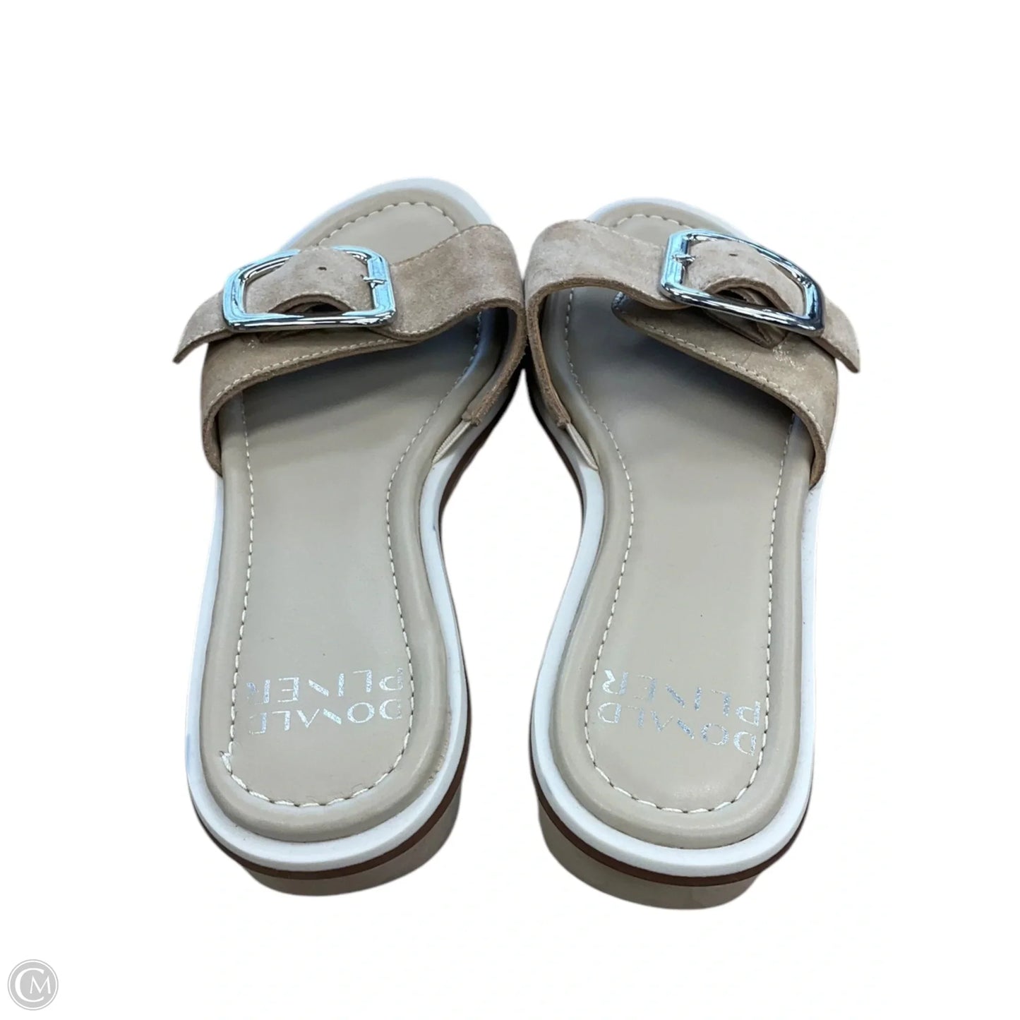 Sandals Flats By Donald Pliner In Gold, Size: 6