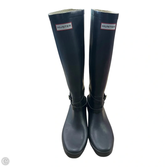 Boots Rain By Hunter In Black, Size: 8