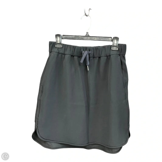 Athletic Skirt By Lululemon In Black, Size: 10