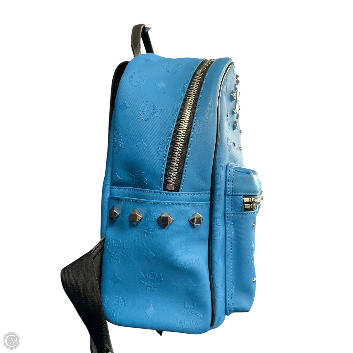 Backpack Luxury Designer By Mcm, Size: Medium