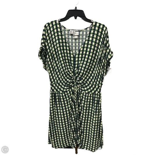 Dress Casual Short By Ava & Viv In Green, Size: Xxl