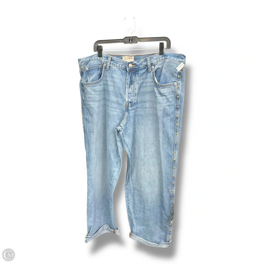 Jeans Wide Leg By Universal Thread In Blue Denim, Size: 16