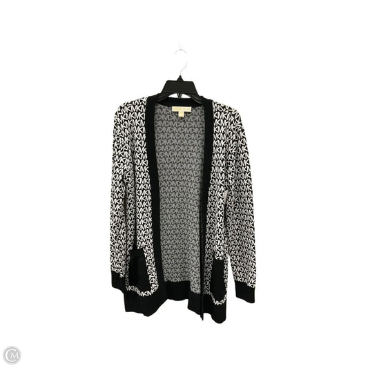 Cardigan By Michael By Michael Kors In Black & White, Size: M