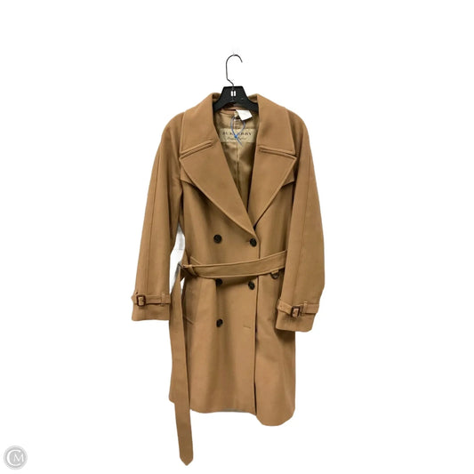Coat Luxury Designer By Burberry In Tan, Size: M