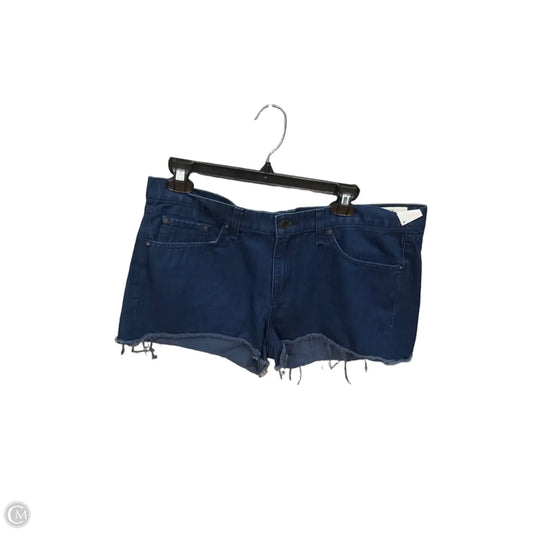 Shorts By Rag & Bones Jeans In Blue Denim, Size: 10