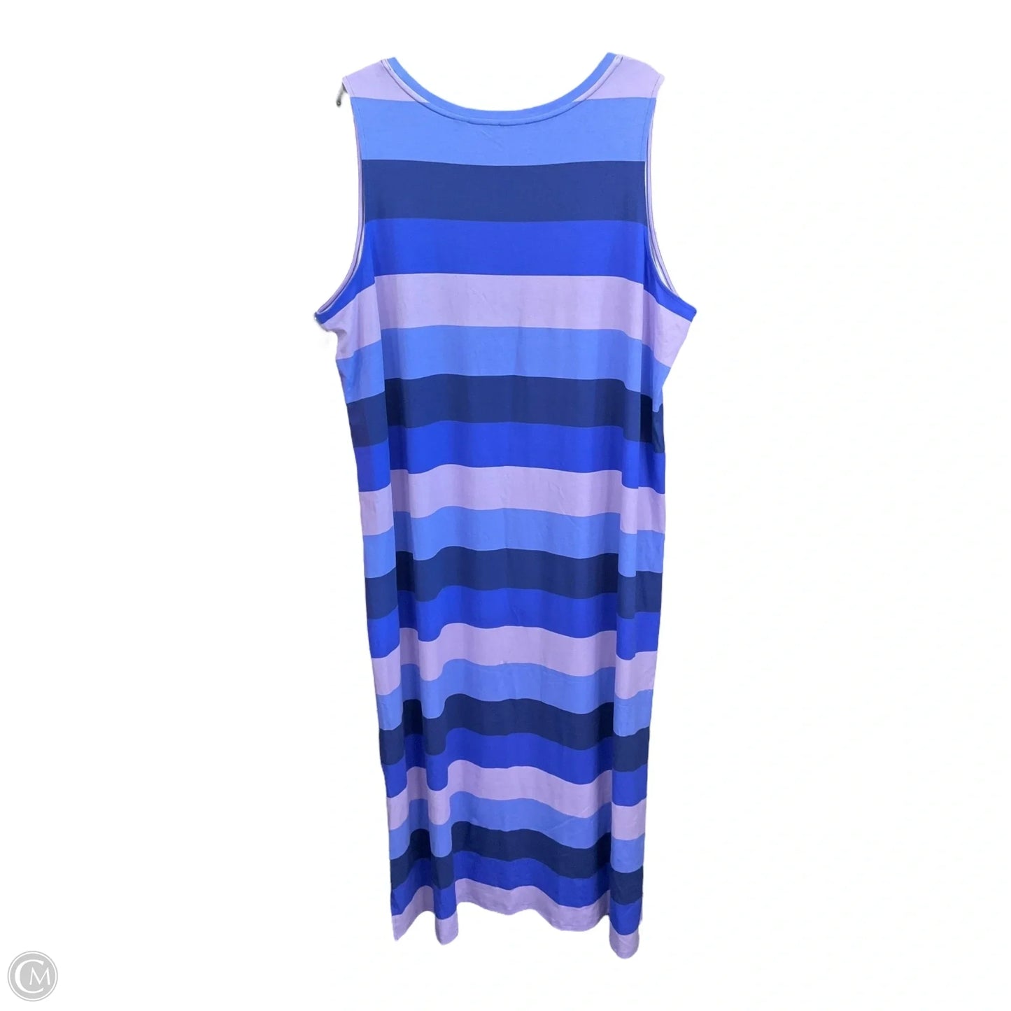 Dress Casual Maxi By Isaac Mizrahi Live Qvc In Multi-colored, Size: 3x