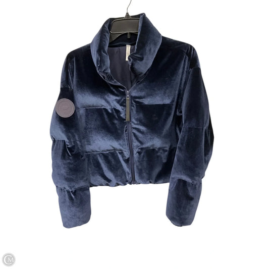 Jacket Puffer & Quilted By Fabletics In Blue, Size: Xs