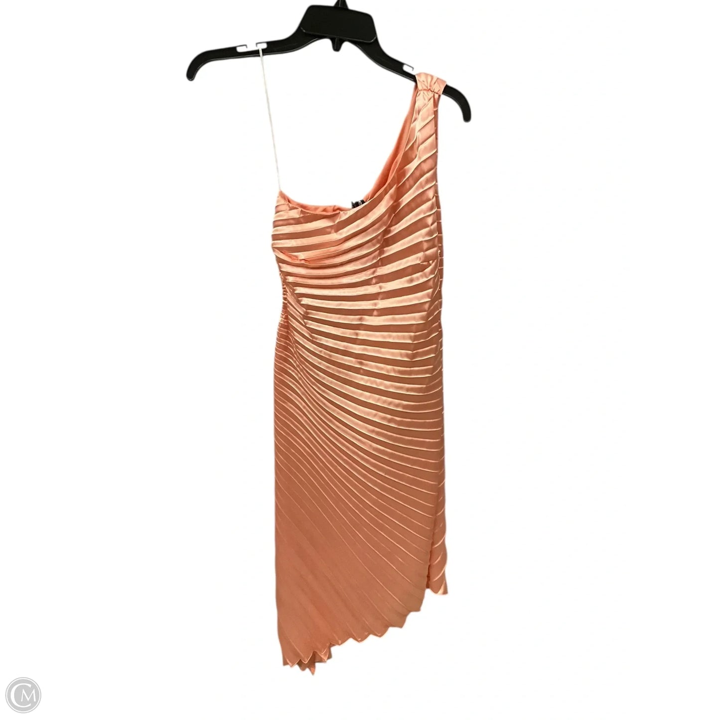 Dress Party Midi By Bebe In Orange, Size: S