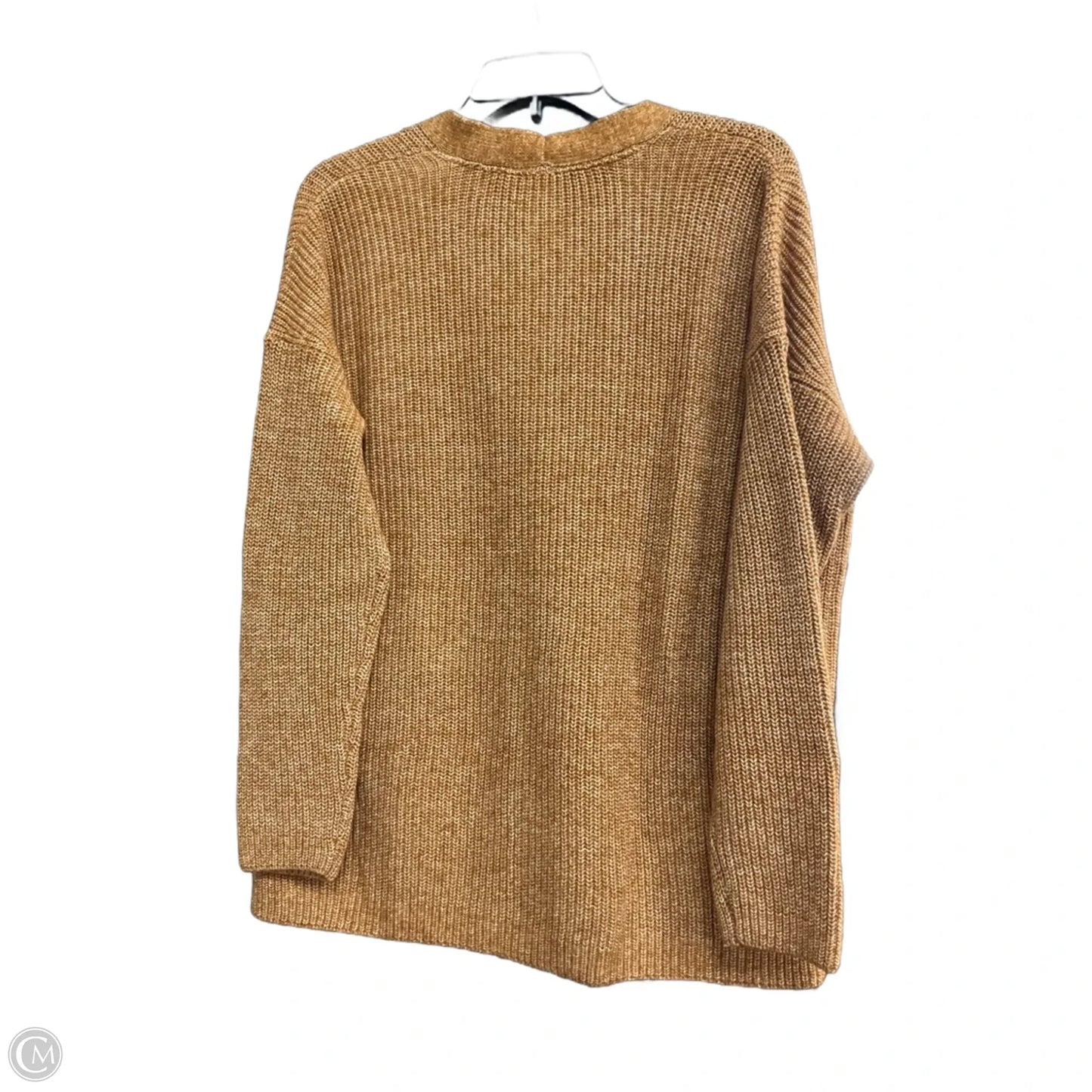 Sweater Cardigan By J. Jill In Orange, Size: Mp