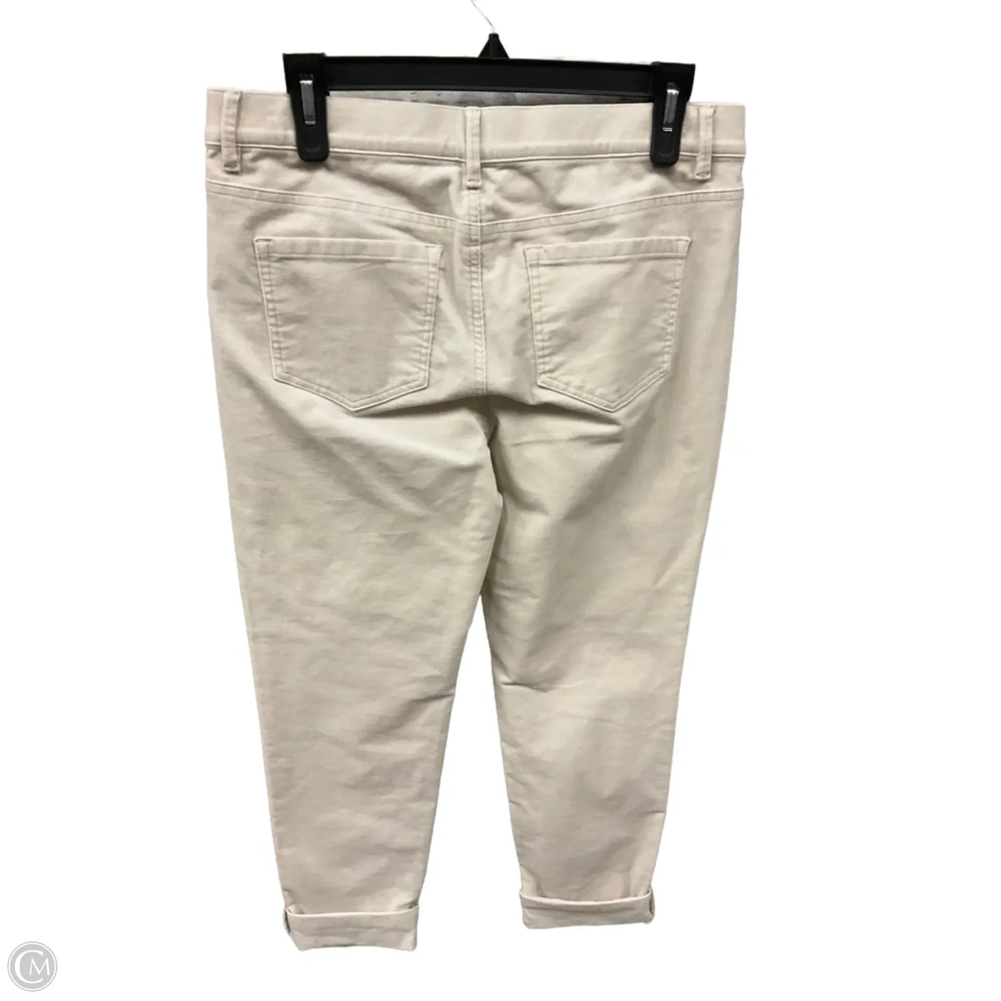 Pants Corduroy By J. Jill In Cream, Size: Sp