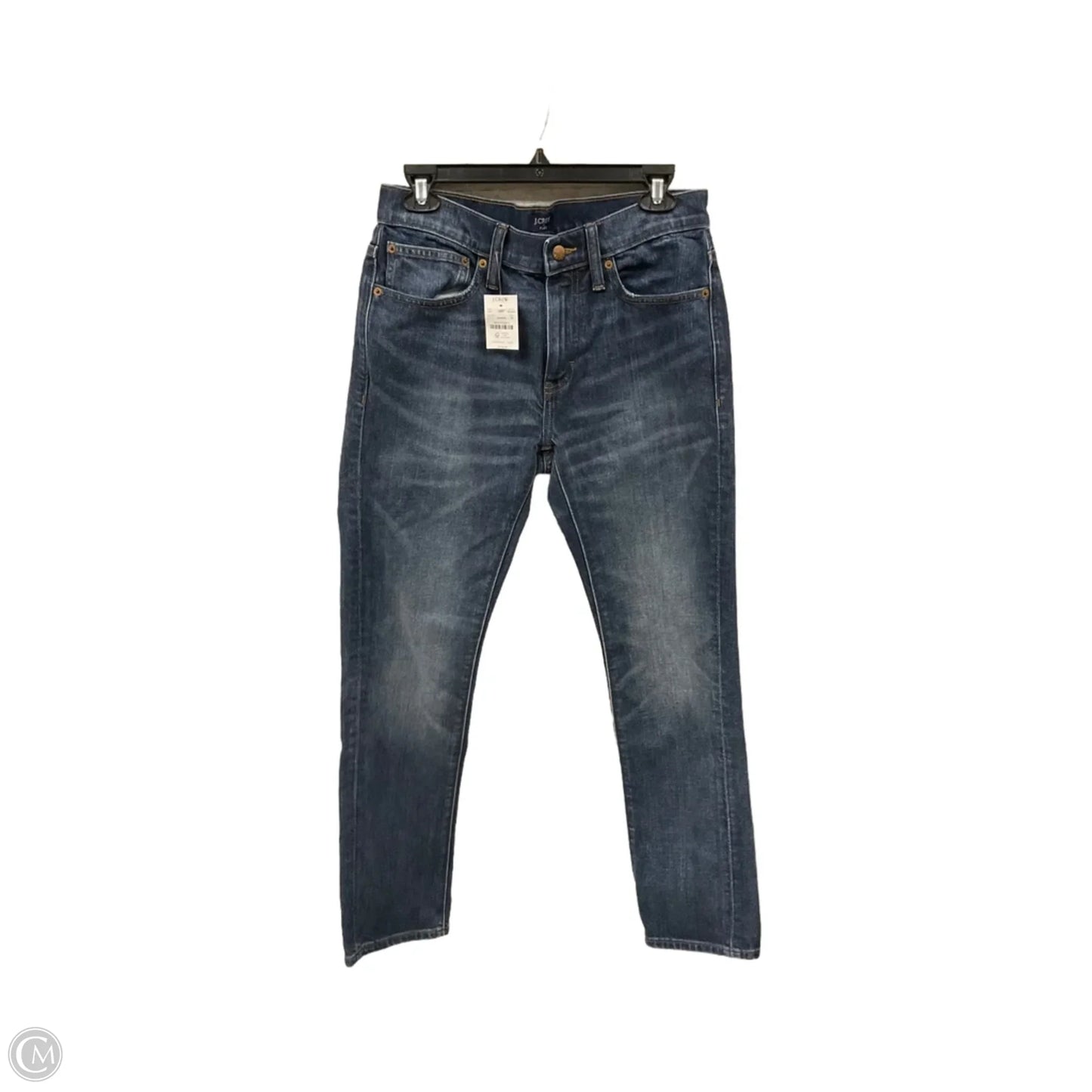 Jeans Skinny By J. Crew In Blue Denim, Size: 8