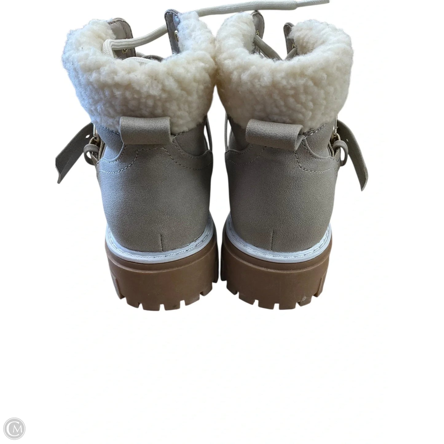 Boots Ankle Flats By Nautica In Beige, Size: 7.5