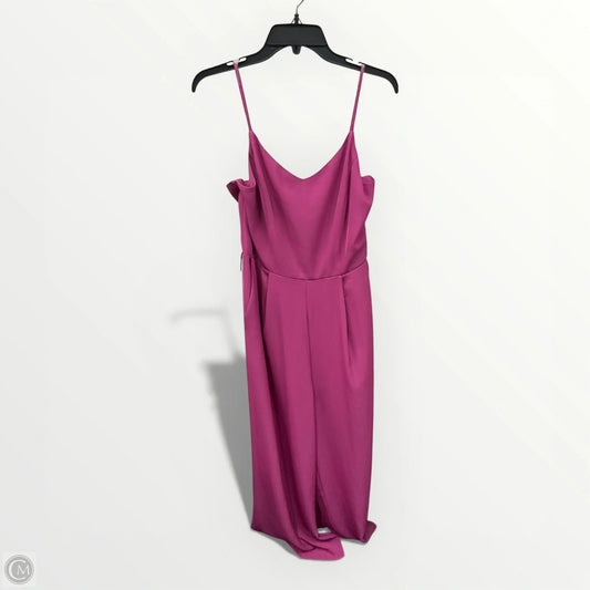 Jumpsuit By Nine West Apparel In Pink, Size: L