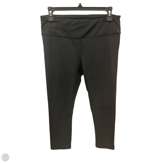 Athletic Leggings Capris By Lucy In Black, Size: M