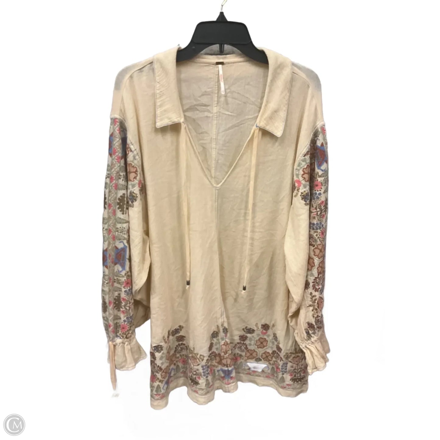 Dress Casual Midi By Free People In Peach, Size: L