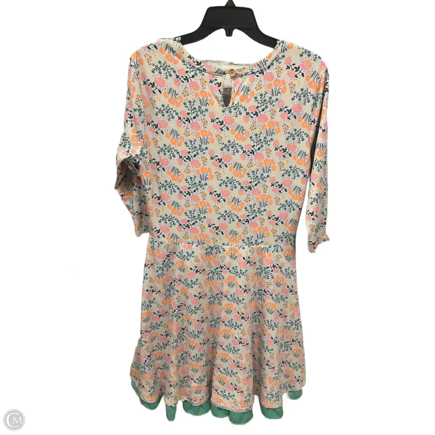 Dress Casual Midi By Matilda Jane In Floral Print, Size: L