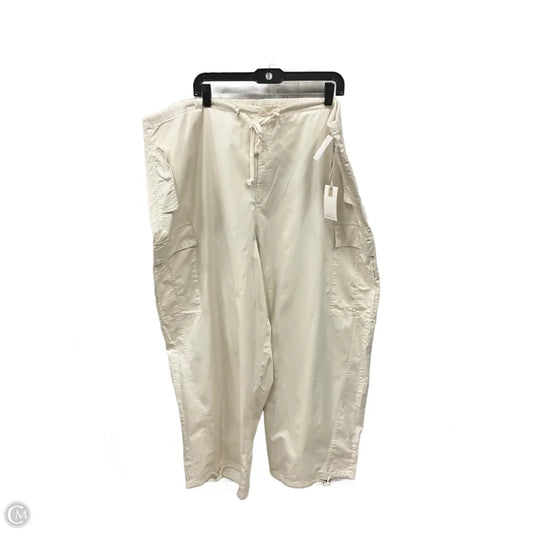 Pants Cargo & Utility By Good American In White, Size: 22