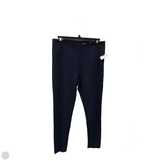 Pants Leggings By Loft In Navy, Size: M